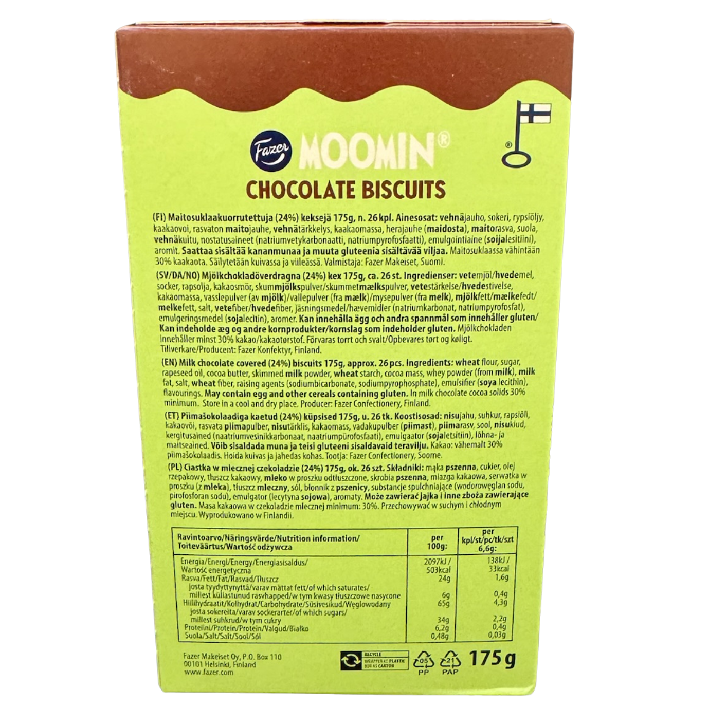 Moomin Schokoladen-Kekse