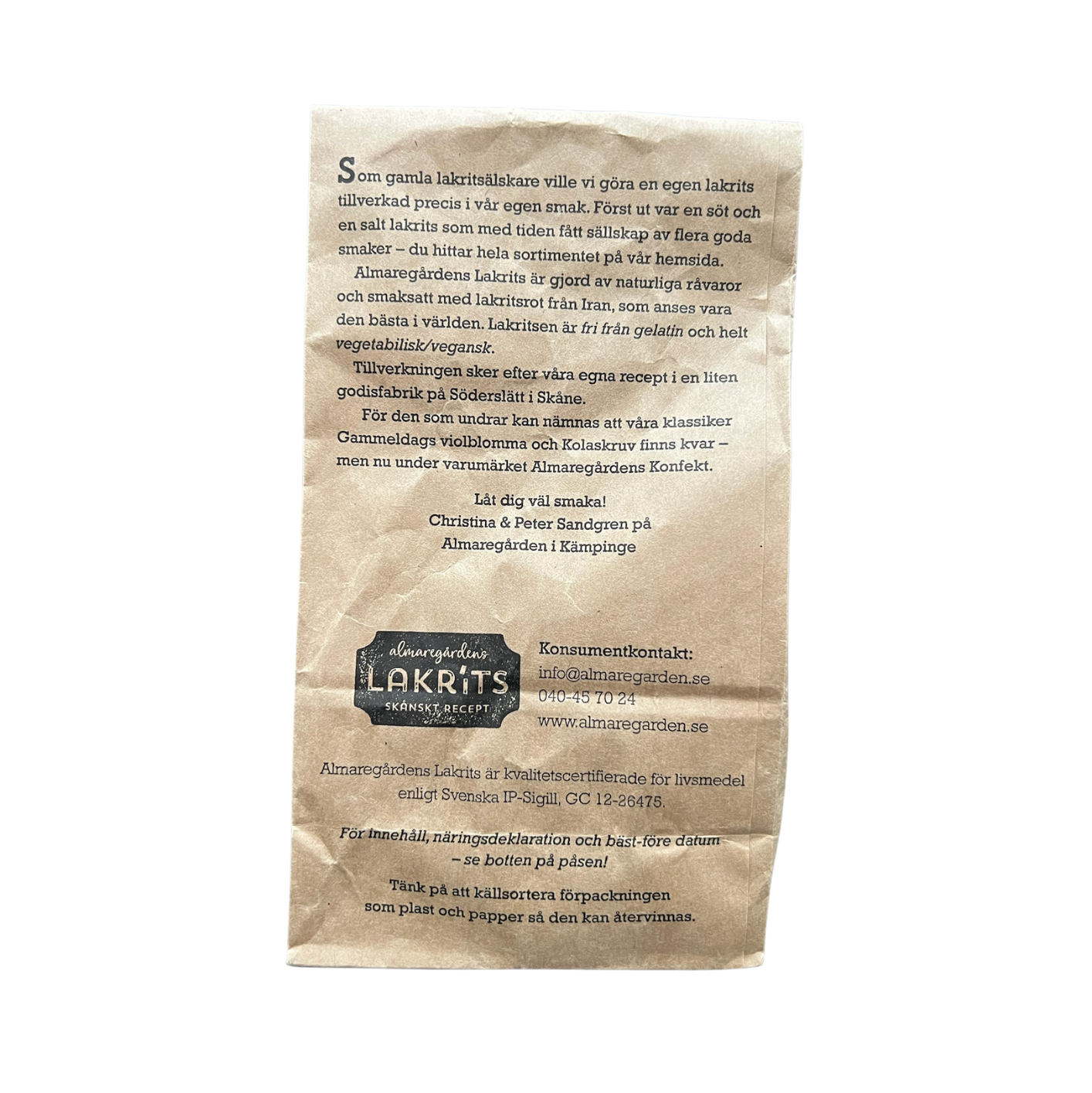 Almaregårdens Lakritz Chili