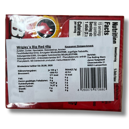 Wrigley's Kaugummi BigRed