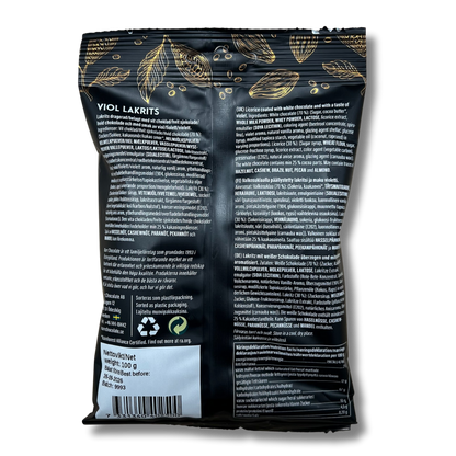 Narr Veilchenlakritz weiße Schokolade