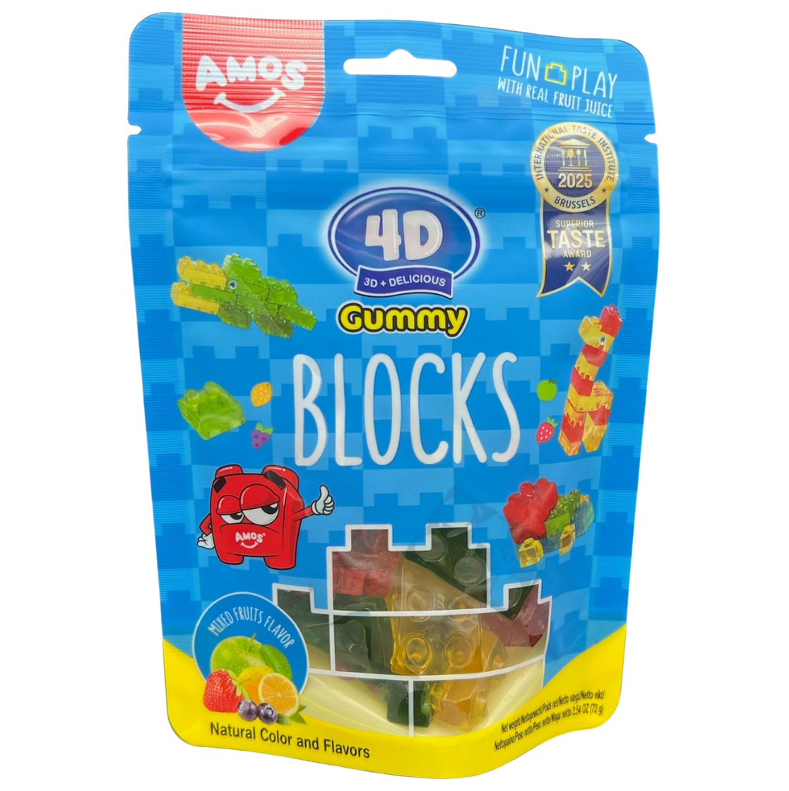 Amos 4D Gummy Blocks