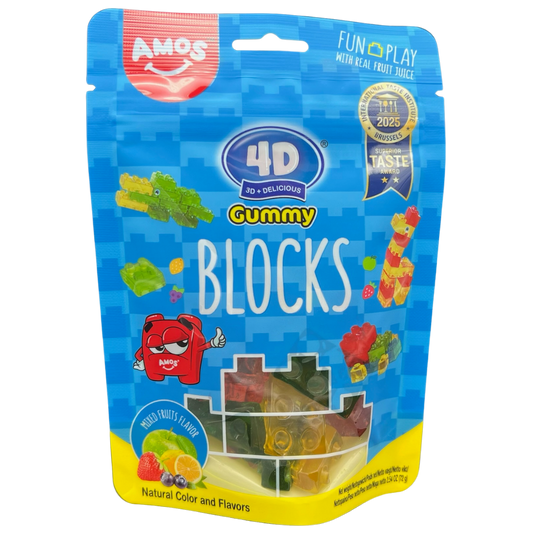 Amos 4D Gummy Blocks