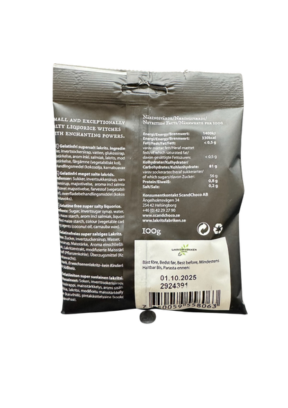 Lakritsfabriken Salta Häxor Wicked